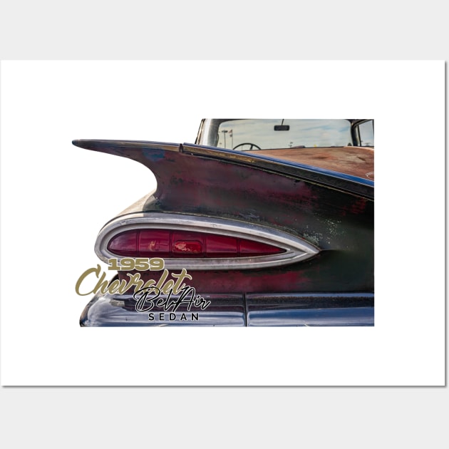 1959 Chevrolet Bel Air Sedan Wall Art by Gestalt Imagery